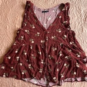 Floral summer top